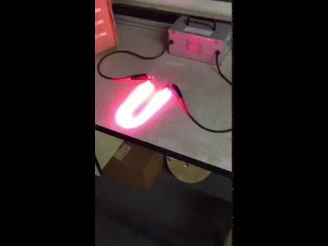 Curing Neon U-Bend