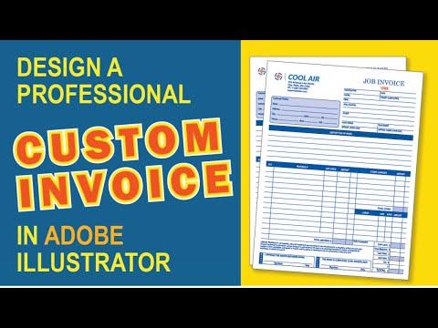 Custom Invoice Template | Design Your Own for HVAC, Construction &amp; More