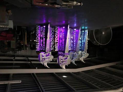 Custom LED Lit Color Changing Trophies