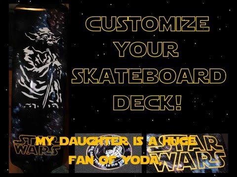 Custom Yoda Longboard!