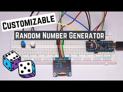 Customizable Random Number Generator | Arduino