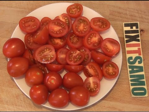 Cut Tomatoes Like A Ninja