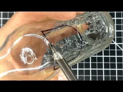 Cut a Hole In a Bottle (Using a Soldering Iron)