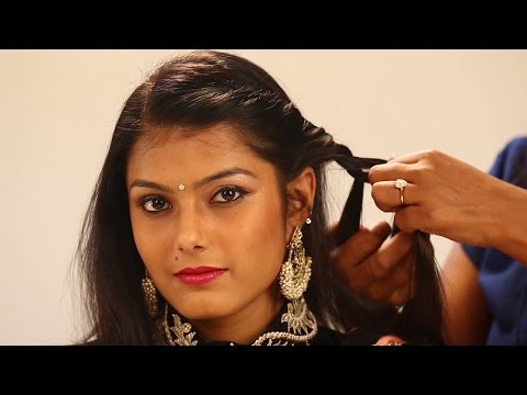 Cute &amp;amp; Easy Hairstyles For Girls To Do Yourself |Waterfall French HairBand Twist | Holiday Hairstyle