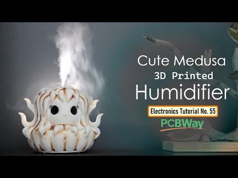 Cute Medusa 3D Printed Humidifier