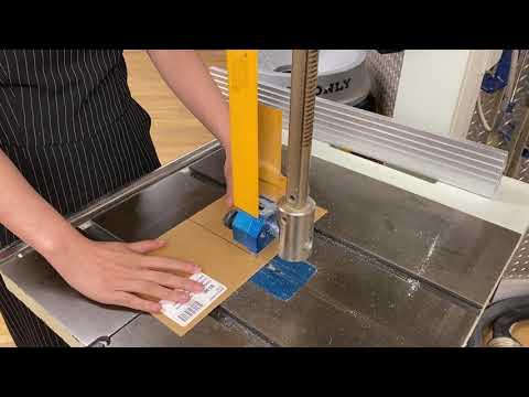 Cutting acrylic with band saw