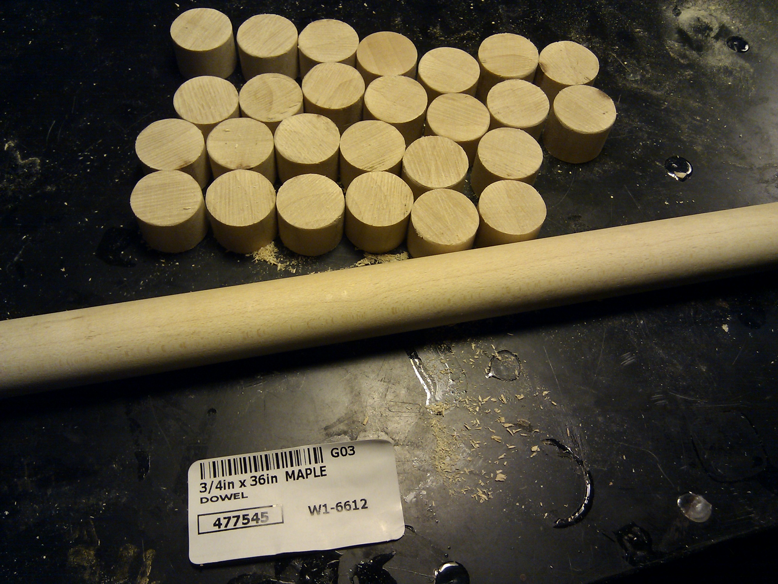 Cutting round keys from maple dowel.jpg