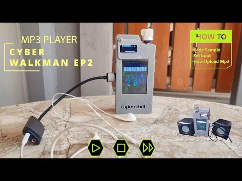 Cyber WalkMan EP2 :Cyberpunk-style Multi-Display Music Player#trending