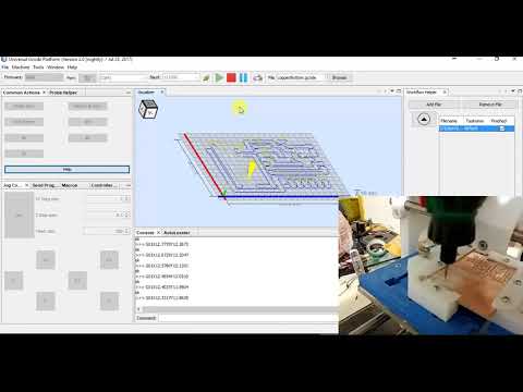 Cyclone PCB Factory test milling PCB with noise problem.. and Panic!!! CNC