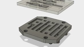 D latch assembly