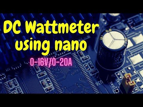 DC Wattmeter using nano