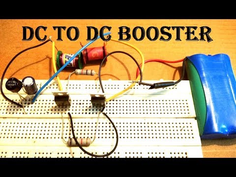 DC to DC Voltage Step-up Booster Circuit: Amazing performance 7V to 90V DC