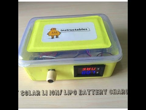 DEMO SOLAR LI ION/ LIPO BATTERY CHARGER