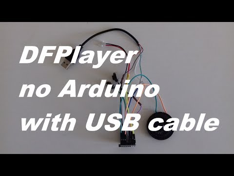 DFPlayer Make your own mp3 player without using an Arduino no Arduino