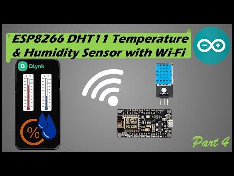 DHT11 Sensor with Wi-Fi (Part 4) | Arduino