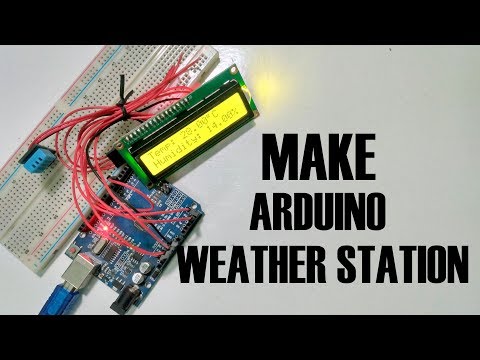 DHT11 Temperature &amp;amp; Humidity sensor with Arduino - Simple Weather Station