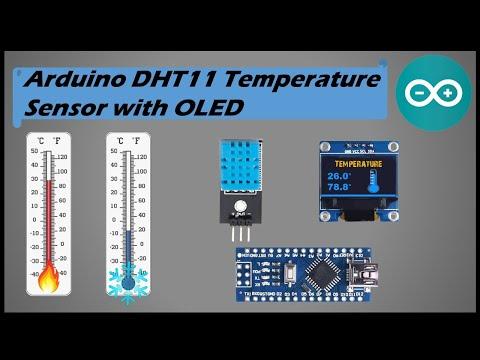 DHT11 Temperature Sensor with OLED (Part 1) | Arduino