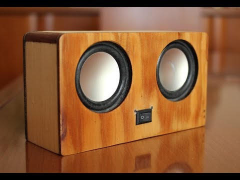 DIY:  Portable Bluetooth speaker 2X3W