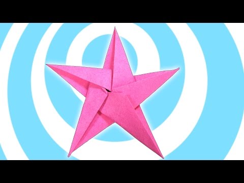 DIY: 5 Pointed Origami Star Christmas Ornaments Tutorial