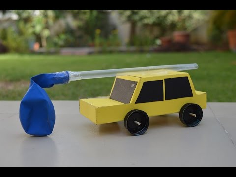 DIY: Balloon car