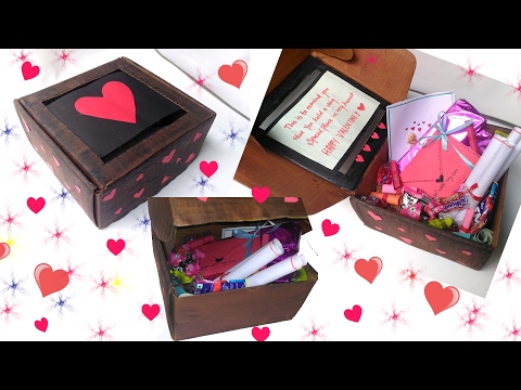 DIY: Cute Valentine's Day Box Idea - for Him &amp;amp; Her ❤