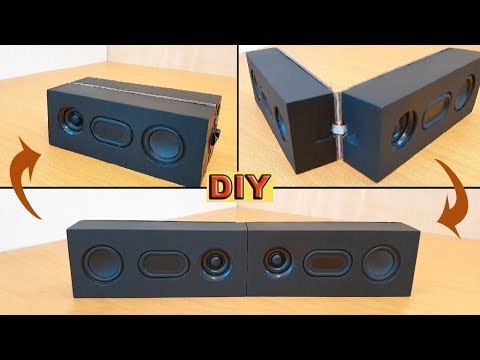 DIY: Foldable 360 Bluetooth Speaker