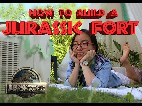 DIY: How to Build a Jurassic Fort // Forts n Crafts