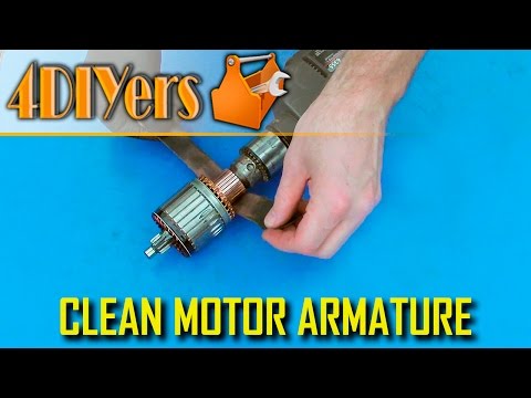 DIY: How to Clean the Commutator of an Armature