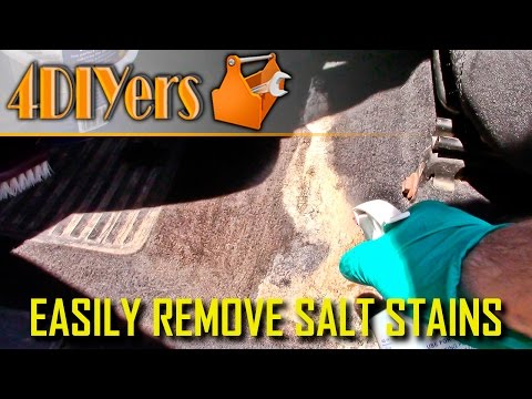 DIY: How to Easily Remove Salt Stains