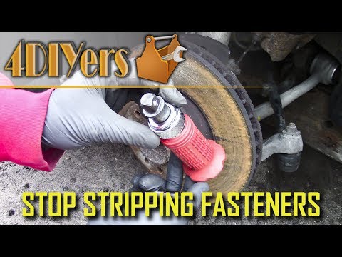 DIY: How to Prevent a Fastener from Stripping