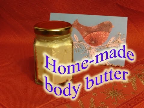 DIY: How to do a home made chocolate body butter