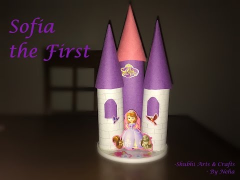 DIY: How to make Princess Sofia Castle | Kids craft | Paper Craft ..