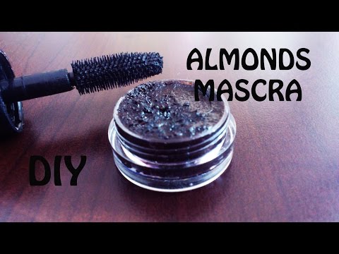 DIY: Mascara made from ALMONDS