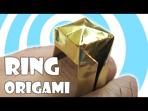 DIY: Traditional Origami Ring Tutorial