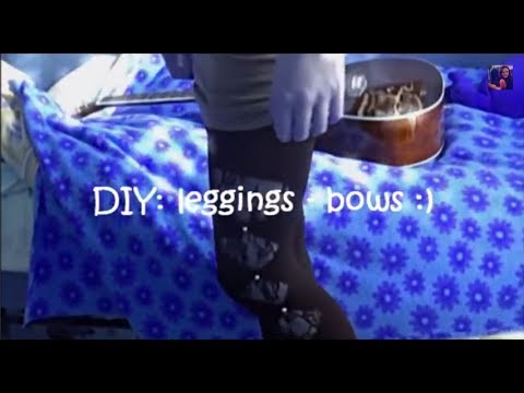 DIY: leggings bow :)