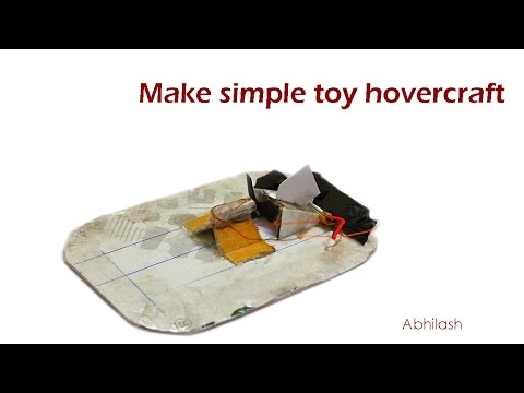 DIY: simple toy hovercraft