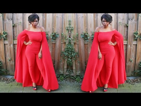 DIY| How To Make a Cape Jumpsuit