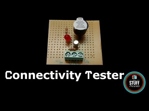 DIY | Homemade Connectivity Tester with Light &amp;amp; Buzzer Indication