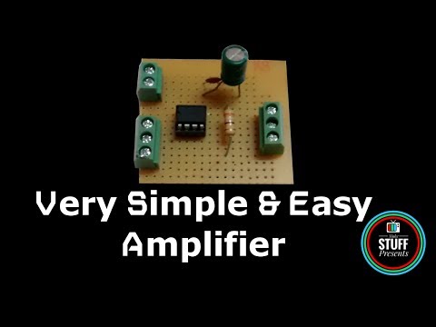 DIY | Homemade simple &amp;amp; easy Amplifier using LM386 with up to gain of 200