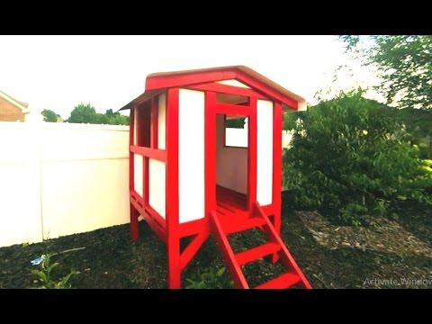 DIY | How to Build a Play House for Kids