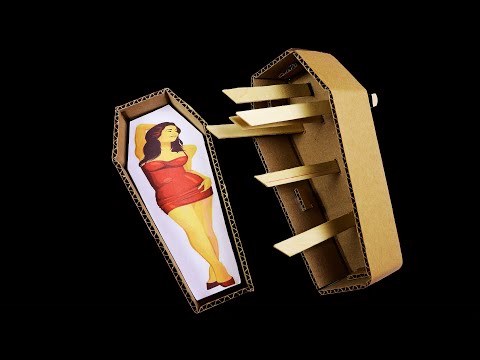 DIY | Make MAGIC Box and Girl with cardboard