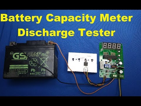 DIY |Battery Capacity Meter Discharge Tester  | Battery Tester