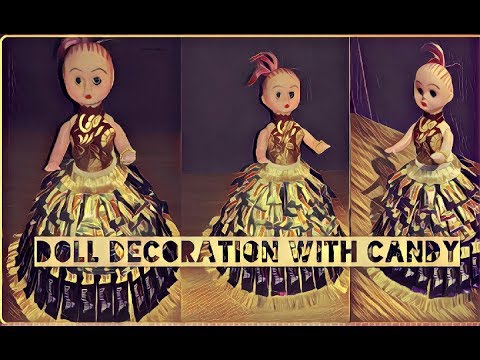 DIY  Doll decoration  with candy