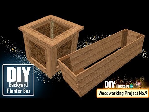 DIY - Backyard Planter Box