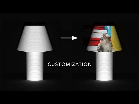 DIY - How to make paper table lamp - Customization  - Sustainable project - DELIGNY - Basic lamp