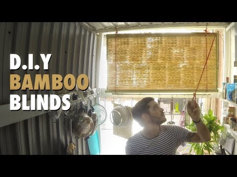 DIY - Roll Up Blinds, how-to