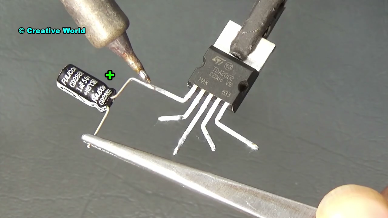 DIY - Simple And Powerful Amplifier Circuit Using TDA 2002 Sound IC.mp4_000013600.png