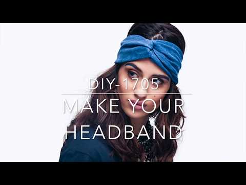 DIY 1705 MAKE YOUR HEADBAND