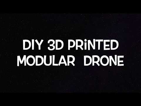 DIY 3D Printed Modular Drone V2 Maiden Flight and Build