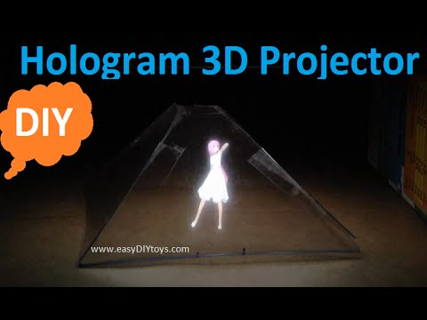 DIY 3D Projector Hologram